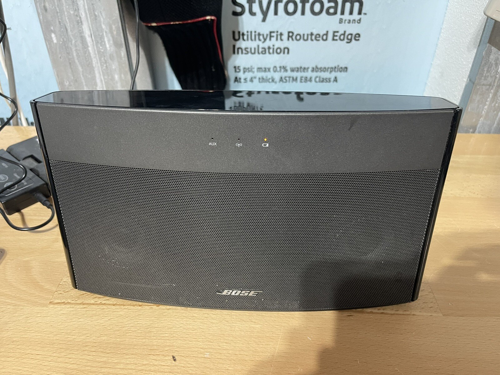 Bose Soundlink Wireless Music System Portable Speaker w/ Remote eBay