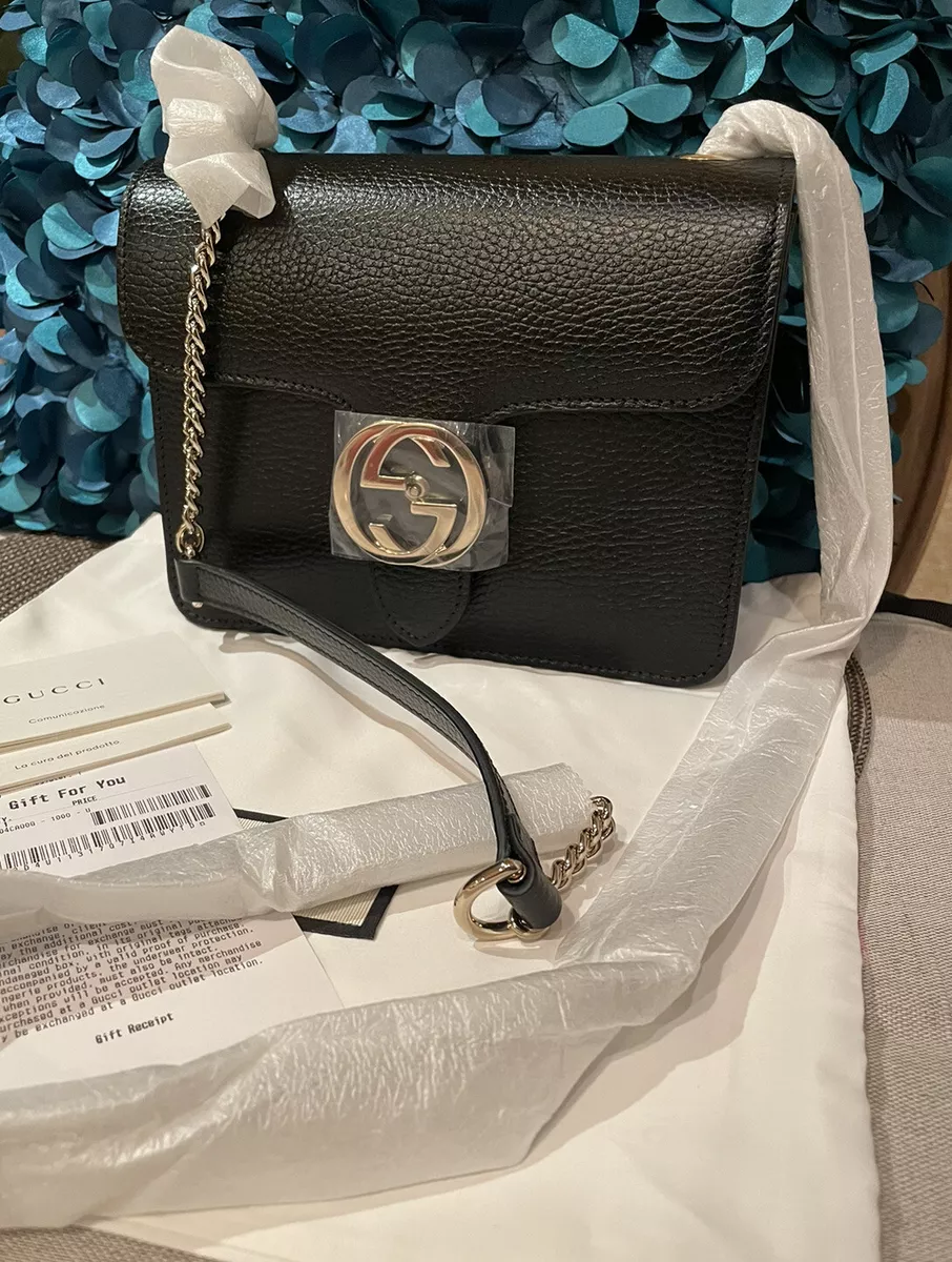 Gucci interlocking leather bag sale