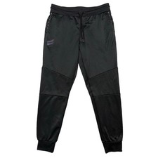 Hurley Essential Travel Stretch Joggers Men's Large Black Reflective Branding