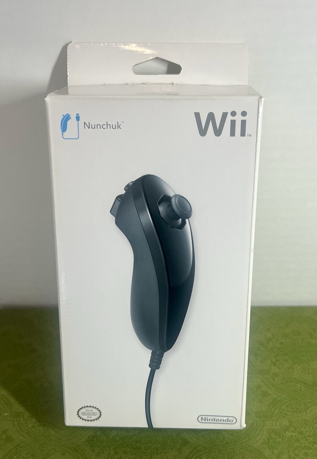 New 2009 Nintendo Wii Black Nunchuk Factory Sealed OEM