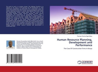 Human Resource Planning, Development and Performance Thomas Chuma Ogari Mose