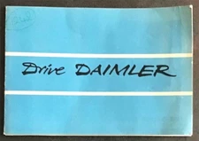 DAIMLER Car Range Pocket Sized Sales Brochure 1950s #R27/010/274A