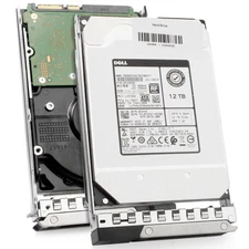Dell 12TB 7.2K RPM SATA 6Gb/s 512e 3.5" Enterprise PowerEdge HDD T2YHT G16