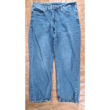 T.K. Axel Vintage Boot Men’s Jeans 34/32 Y2K Distressed Denim Stretch