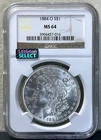 1884-O Morgan Silver Dollar NGC MS64 $1 Coin New Orleans *Littleton Select!