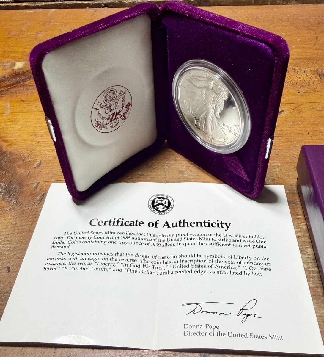 American Eagle 1989 Silver Bullion Coins Just Listed 2026