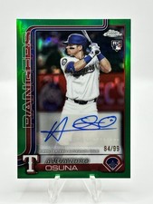 2025 Topps Chrome Update - Alejandro Osuna /99 Green Auto #AC-AO (RC, AU)