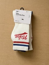 Nike Everyday Plus Cushion Crew Socks 3 Pairs Sportswear Socks- Medium Sail