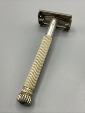 1966 Lady Gillette GOLD Starburst Women's Vintage Safety Razor L 1 STAR BURST L1