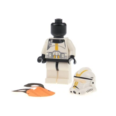 1x Lego Minifigur Star Wars Clone Trooper weiß Helm Pauldron Stoff 7655 sw0128 - Bild 1 von 3