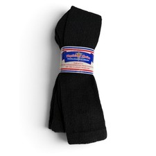 Physicians' Choice Diabetic Socks 3-Pair Black Size 13-15 Full Cushion
