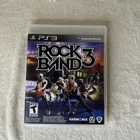Rock Band 3 - PS3 Play Station 3 Game Case No Manual