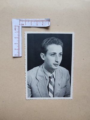   Alte Fotografie Foto 1950er Jahre Junge Mann Portrait