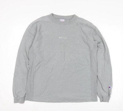 Pullover Sweatshirt Herren UK S Regular Champion Grau