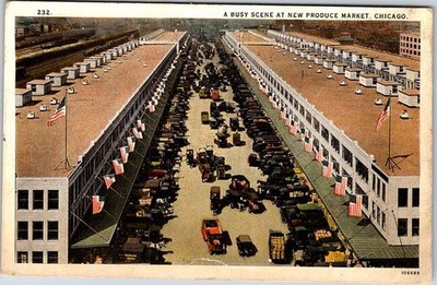 Postcard BUSINESS ACTIVITY SCENE Chicago Illinois IL m/09 AM5721