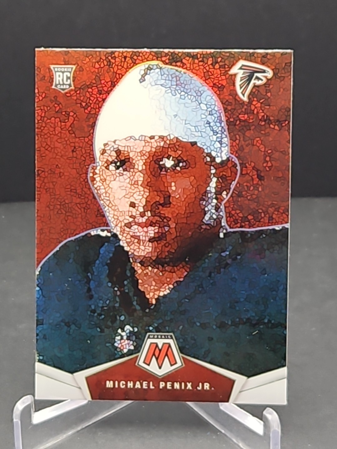 2024 Panini Mosaic Micro Mosaic Michael Penix Jr #MM-MPJ Rookie RC Case Hit SSP