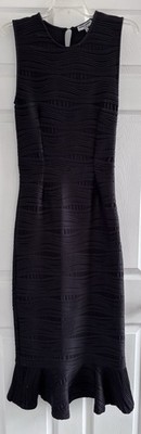 Opening Ceremony Women s Black Round Neck Sleeveless Midi Maxi Dress Size Medium