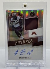 2021 Panini Legacy #FP-RB Rashod Bateman Futures Patch Silver AUTO /399