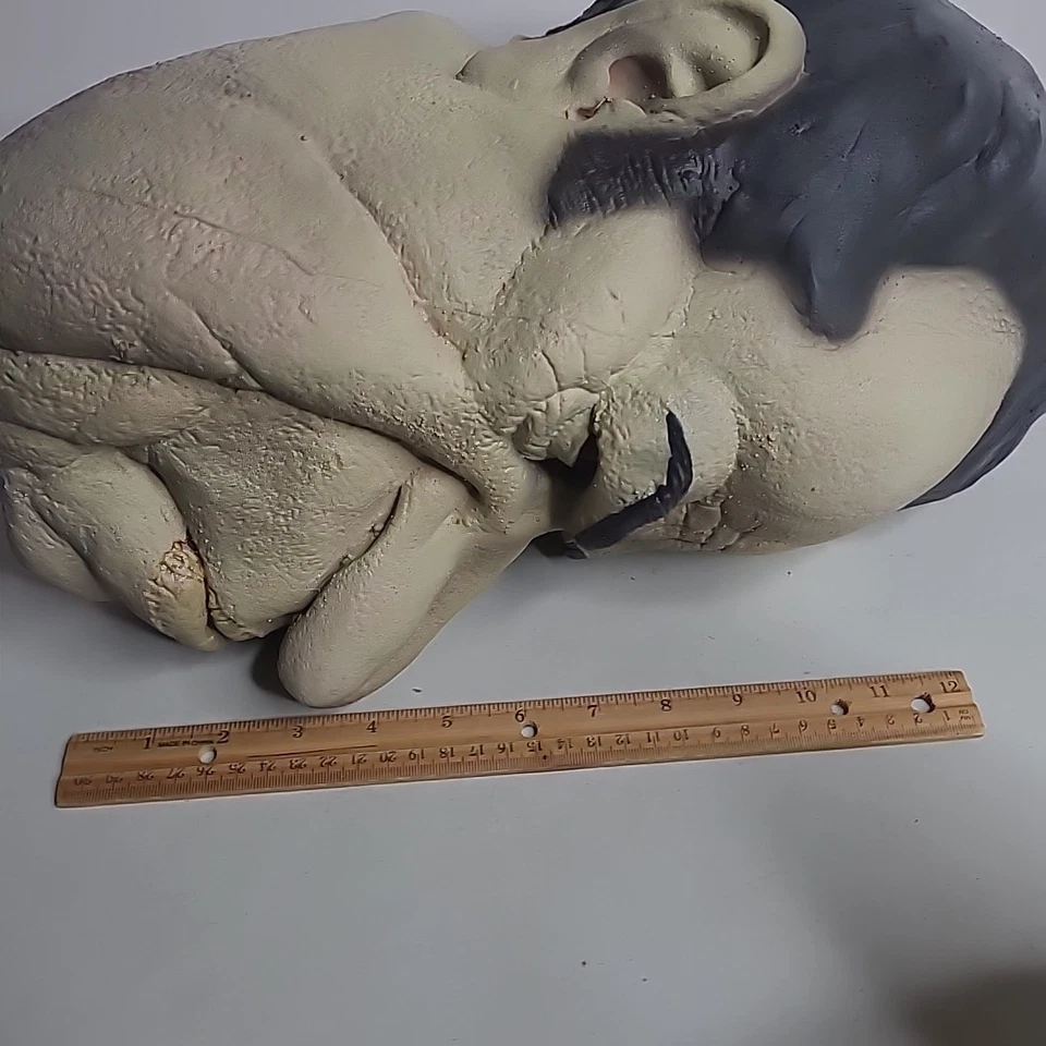 Máscara de goma zombi Halloween adulto cobertura completa presidente Richard Nixon 1996 Foto 4 de 4