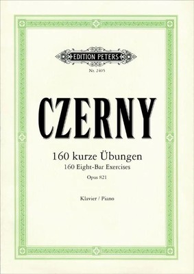 160 kurze Übungen op. 821 | für Klavier | Carl Czerny | Taschenbuch | 75 S.