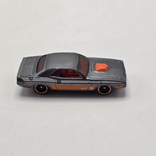 Hot Wheels 70 Dodge Challenger HEMI Grey Orange Mopar Muscle Mania Diecast FJX79