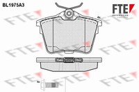Bremsbelagsatz Scheibenbremse FTE 9010563 FüR Peugeot 407 SW 607 9D 9U Hdi 110 3