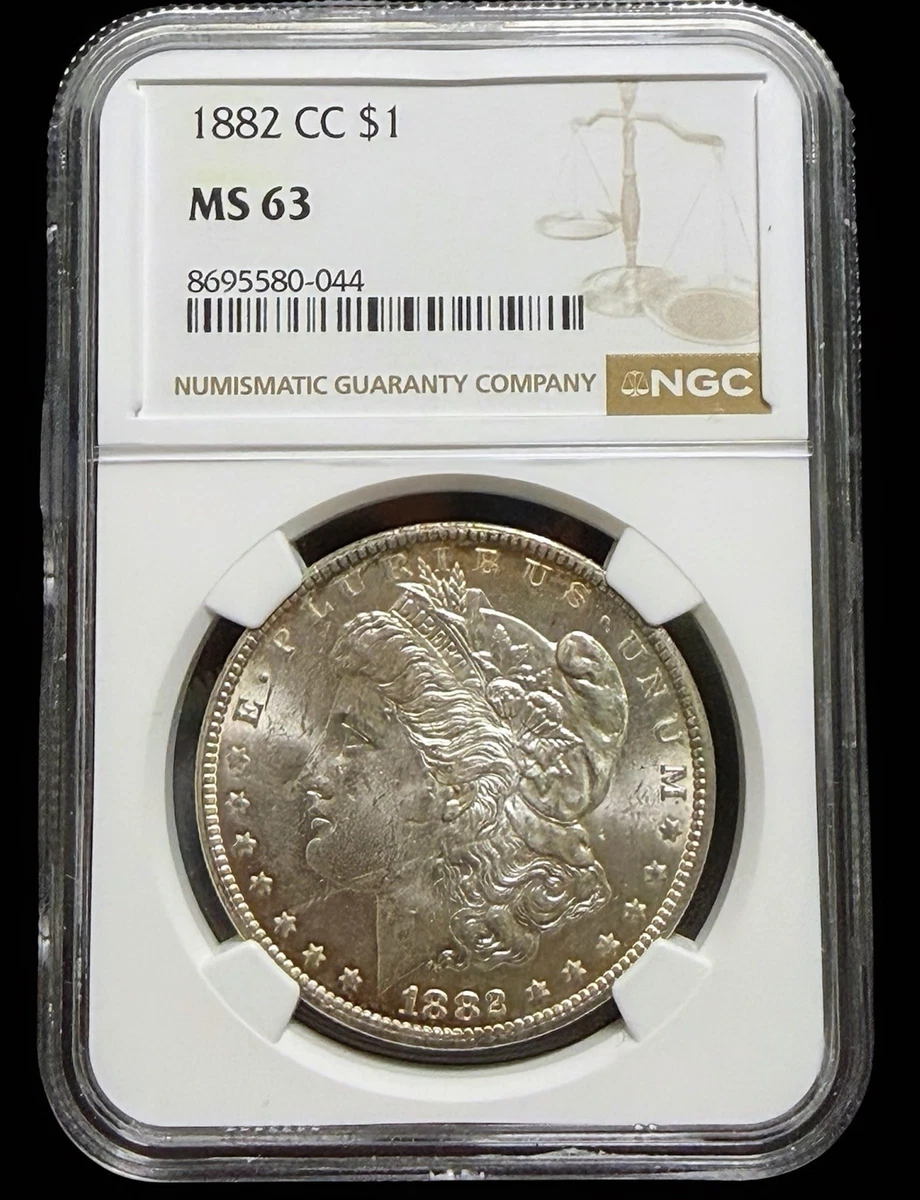 MS 63 Graded 1882 Year Morgan US Dollars (1878-1921) for sale | eBay