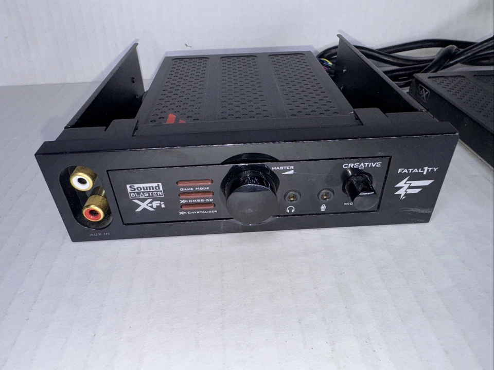 TESTED Sound Blaster X-Fi Titanium Fatality Champion PCIe SB0886 & SB1110 - Image 2 of 4