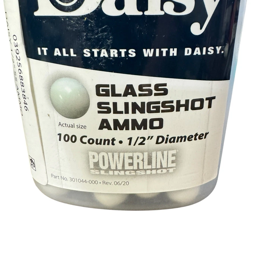 Projéteis estilingue Daisy Glass calibre .50 AMMO paintball / cinético / Byrna T4E / estilingue - Imagem 2 de 4