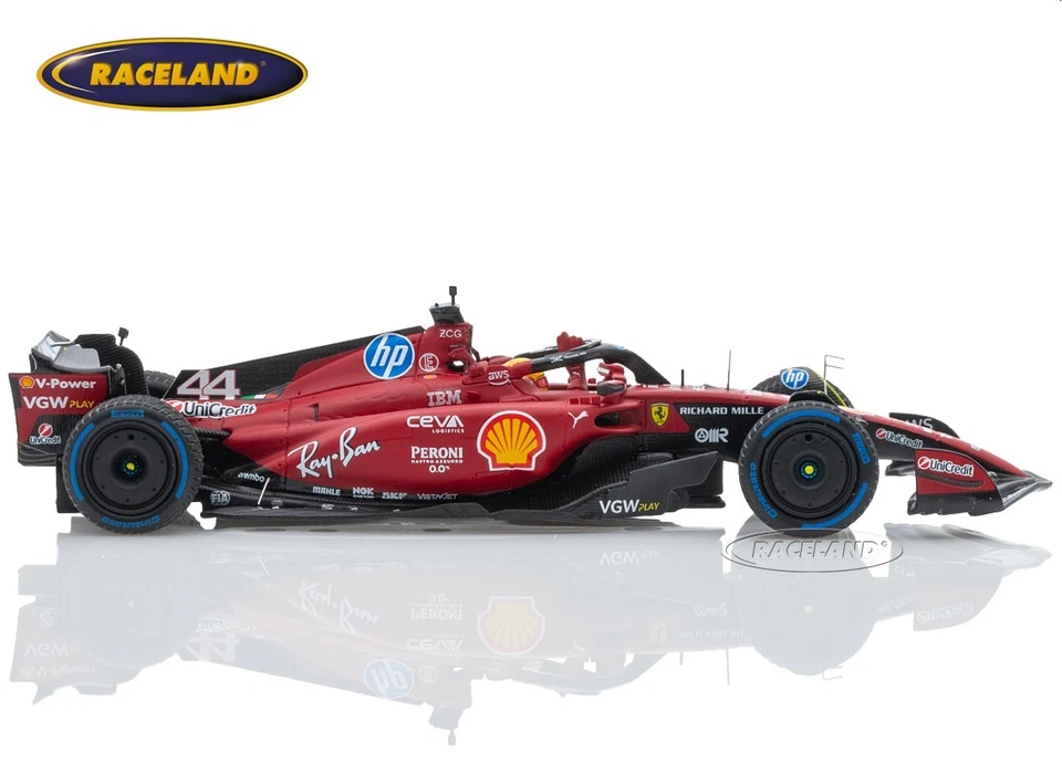 Ferrari SF-23 F1 Fiorano Test 2025 Lewis Hamilton, Looksmart 1:43, LSF1073 - Bild 4 von 4