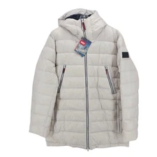 NWT HELLY HANSEN RWB Rigging Down Hooded Parka 600 Fill Nimbus Cloud Men's XL