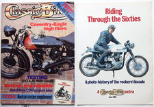CLASSIC BIKE MAGAZINE + ROCKIN' SIXTIES SUPPLEMENT - JUNE 1983