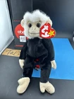 Vintage TY Beanie Babies Mooch the Monkey DOB 8-1-1998 NWMTs