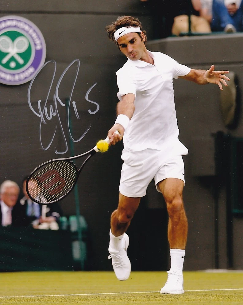 Roger Federer In Tennis Autographed Items for sale | eBay