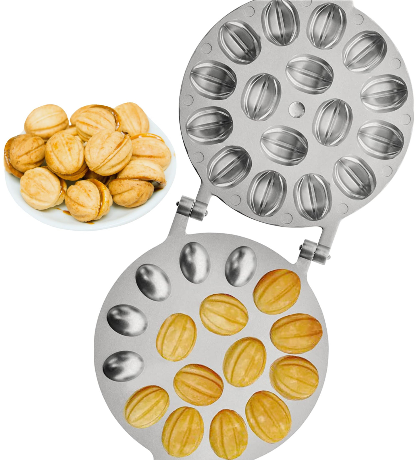 Walnut Cookie Mold Maker 16 - Walnut Cookie Maker - Oreshki Mold Maker - Ореш...
