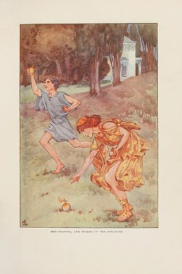 19th Century Art Illustration Poster   - 'She Stopped and Picked Up the
