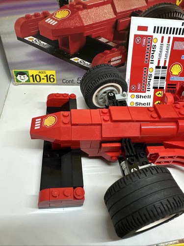 1998 LEGO Model Team 2556  F1 Ferrari Formula Racing Car Complete Build With Box - Picture 4 of 24
