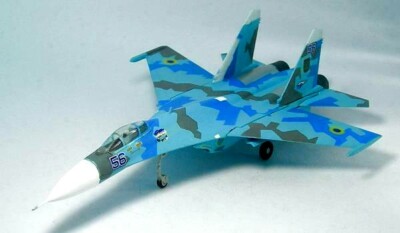 1/144 F-toys Flanker Su-27 Ukrain Air Force 831st Combat Air