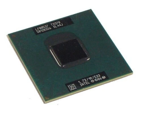 Intel Pentium T2370 SLA4J Socket P Mobile CPU 1.73Ghz 1MB 533Mhz LF80537GE0301M - Image 3 of 3