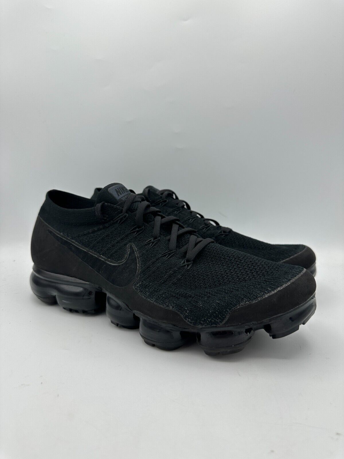 Size 12 - Nike Air VaporMax Triple Black 2.0 2017 for sale online