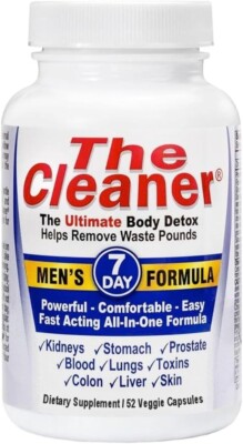 Century Systems - The Cleaner Men's 7 Day Formula - 52ct Veg Caps