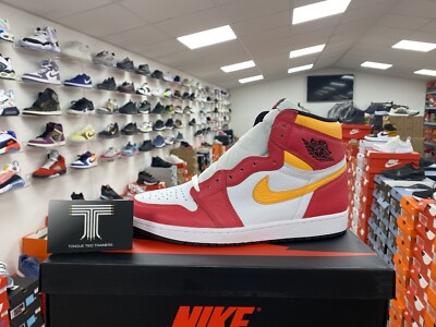 Air Jordan 1 Retro High OG Light Fusion ~ 555088 603 ~ Uk Size 9 ~ Euro 44