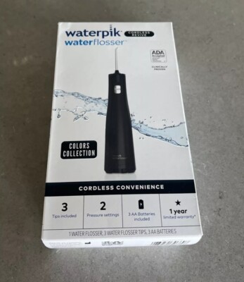Waterpik Cordless Revive Waterflosser Midnight Blue Colors Collection WF-03W033