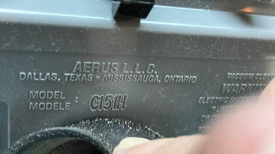 Aerus Lux Classic Canister Vacuum C151H eBay