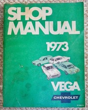 1973 Chevy Vega Shop Manual 73 Chevrolet Original Repair Service Book OEM