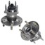 2 Rear Wheel Bearing & Hub Fits Saturn Aura Pontiac G6 Chevy Malibu W