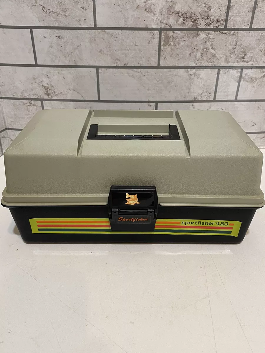 Sport fisher tackle box deals
