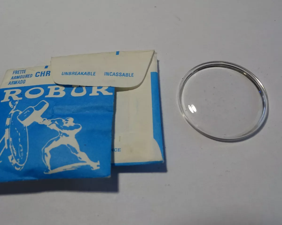 PI CE HORLOGERIE MONTRE VERRE FRETTE ARM CHR ROBUR DIAMETRE 33.7