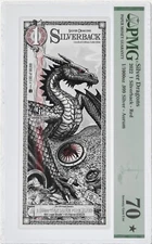 2022 Silver Dragons Red Silverback PMG 70