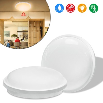 15W LED Sensor Deckenlampe mit Bewegungsmelder Deckenleuchte Radar Flurlampe